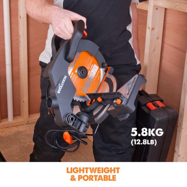 Пила торцовочная EVOLUTION RAGE R210CMS - фото