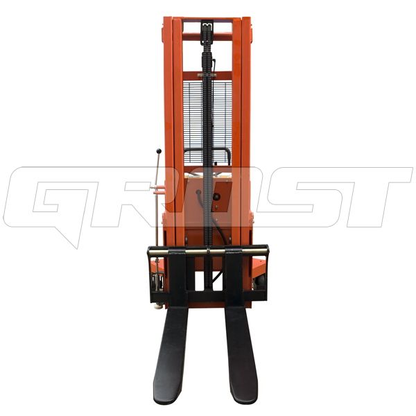 Штабелер гидравлический с электроподъемом GROST HED 10/16 - фото