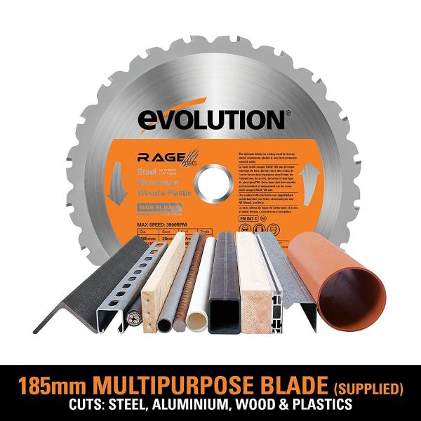 Пила дисковая EVOLUTION RAGE -1B - фото