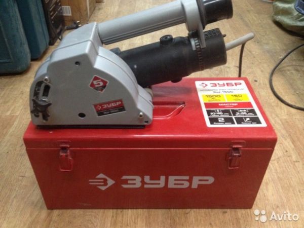 Штроборез Зубр ЗШ-1500 - фото