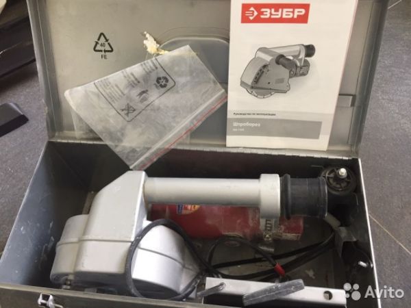 Штроборез Зубр ЗШ-1500 - фото