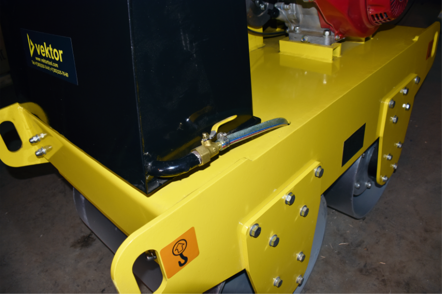 Виброкаток двухвальцовый Vektor VRDR-600 - фото