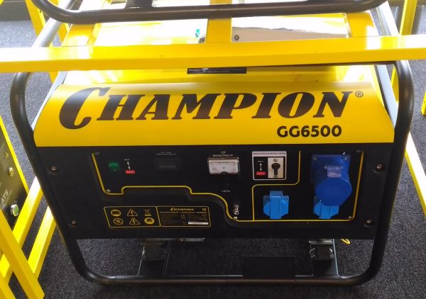 Генератор бензиновый Champion GG 6500 - фото