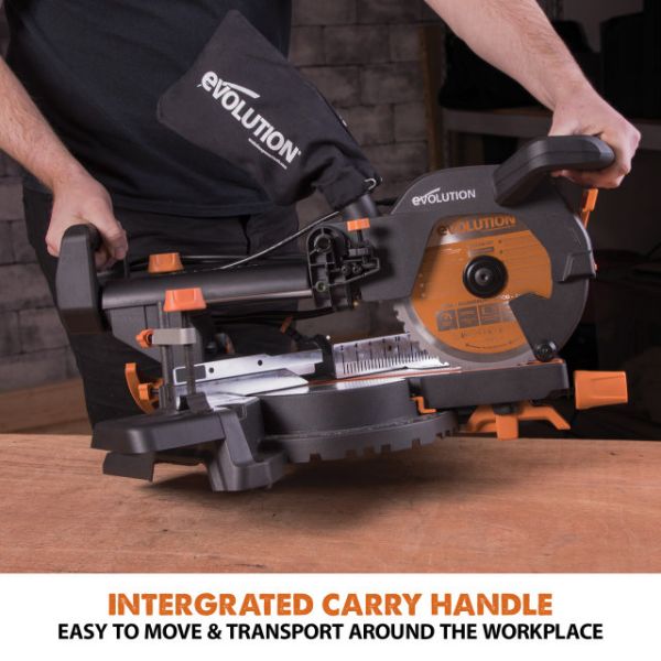 Пила торцовочная EVOLUTION R210-SMS+ - фото