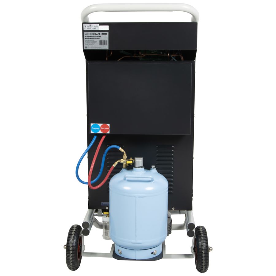 Установка для заправки автомобильных кондиционеров Wieder Kraft WDK-AC400 - фото