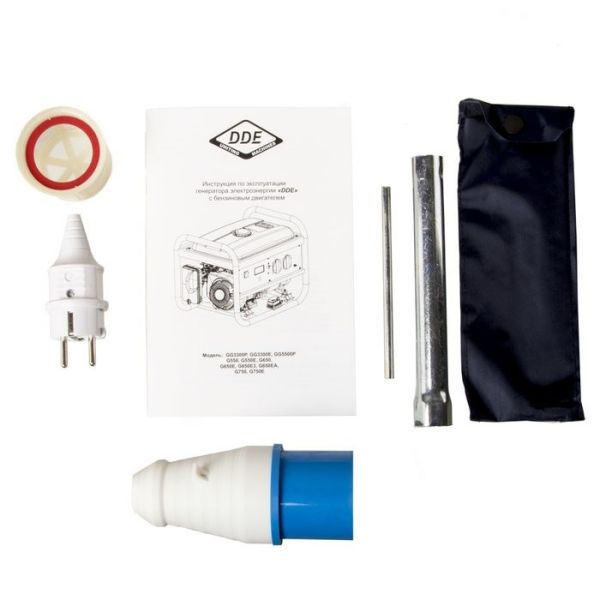 Генератор бензиновый DDE G750E - фото