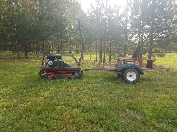 Мотобуксировщик Лайка-7.0РС - фото