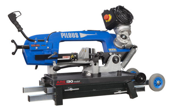 Станок ленточнопильный ручной Pilous ARG 130 mobil - фото
