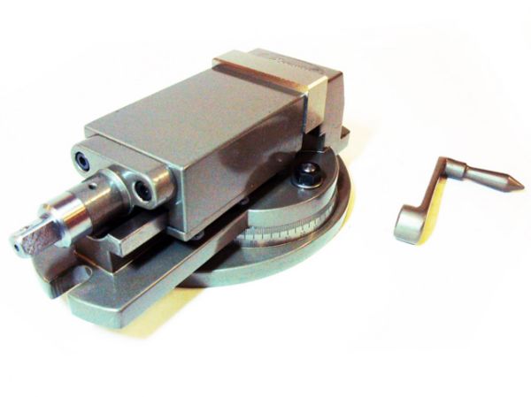 Тиски станочные поворотные, 75мм - фото