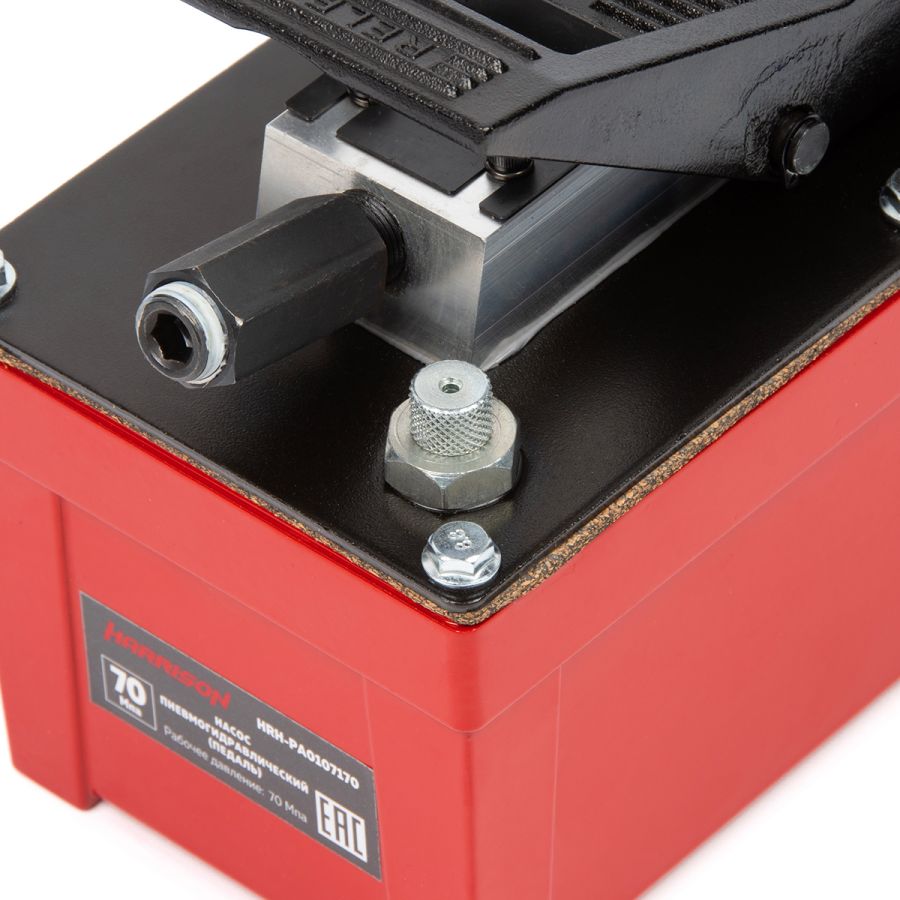 Насос гидравлический с пневмоприводом Harrison HRH-PA0107170, ножное управление - фото