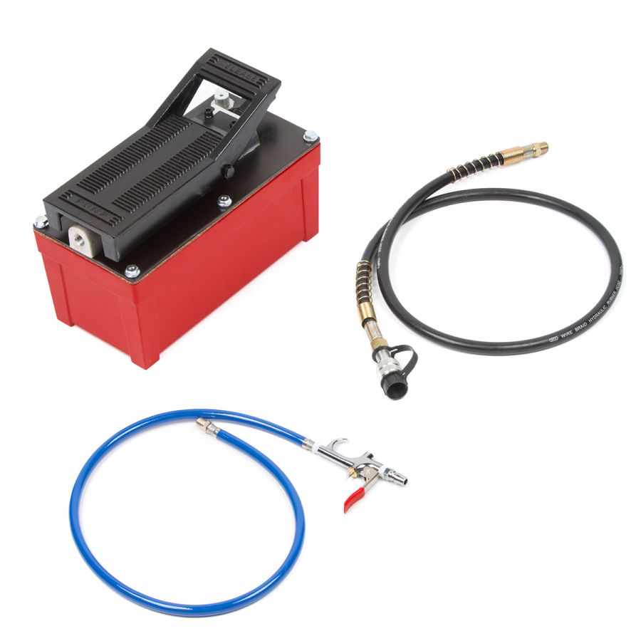 Насос гидравлический с пневмоприводом Harrison HRH-PA0107170, ножное управление - фото