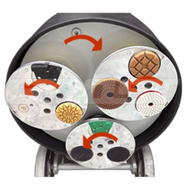 Мозаично-шлифовальная машина GROST PMP550-1 - фото