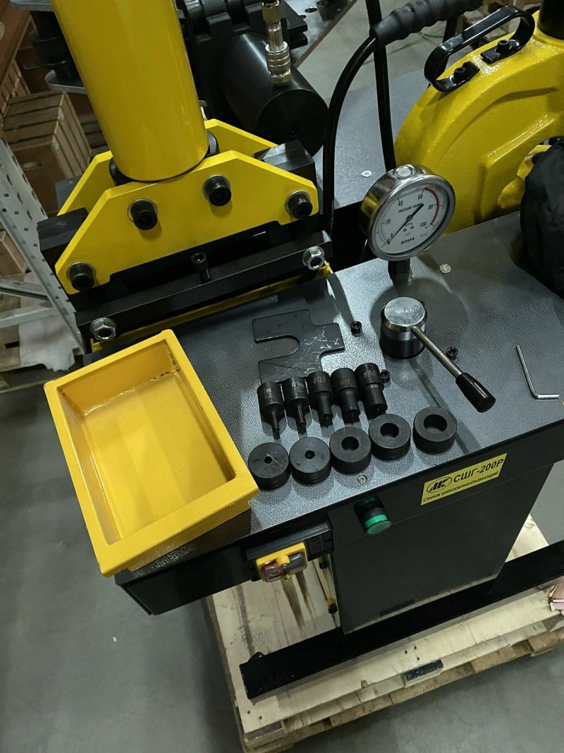 Станок шинообрабатывающий универсальный гидравлический СШГ-200Р - фото