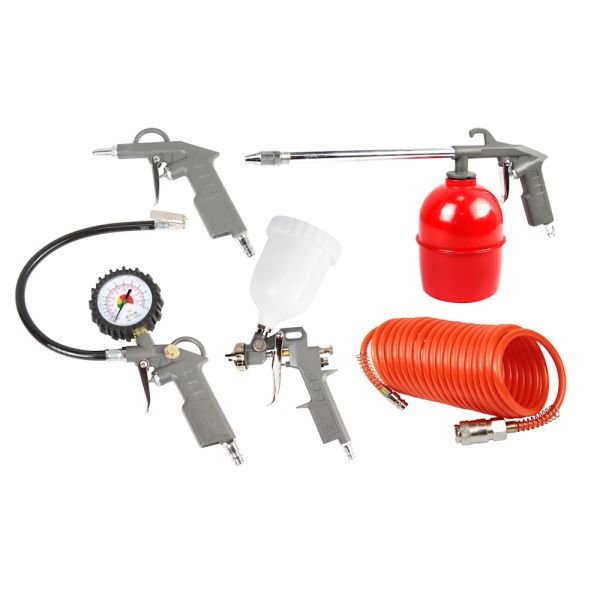 Компрессор с прямой передачей FoxWeld AERO 220/24 с комплектом инструмента - фото