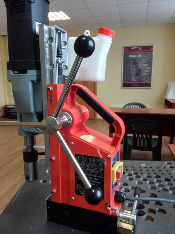 Станок сверлильный на магнитном основании МВА-55V3 на постоянном магните - фото