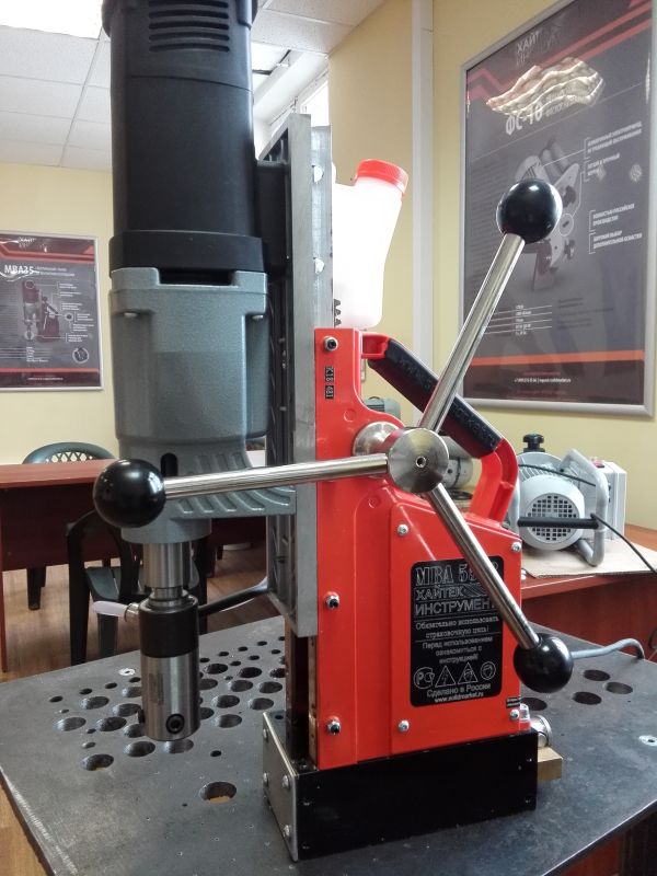 Станок сверлильный на магнитном основании МВА-55V3 на постоянном магните - фото