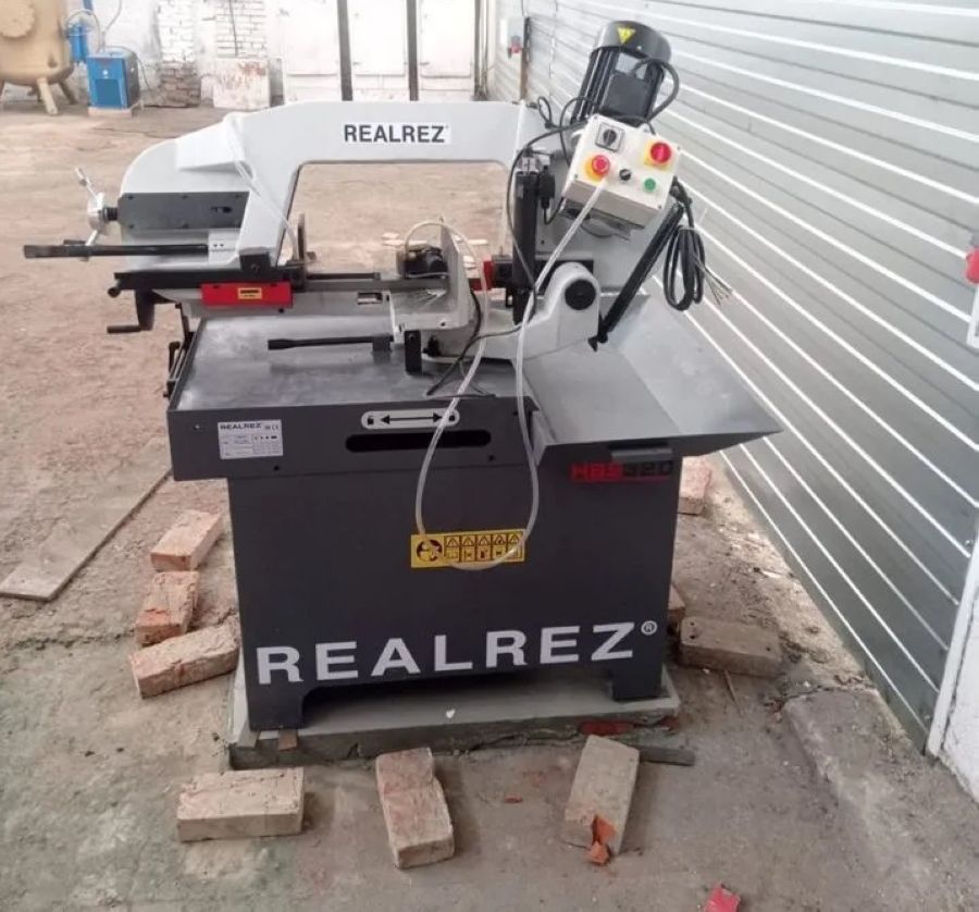 Ленточная пила по металлу REALREZ HBS 320 - фото