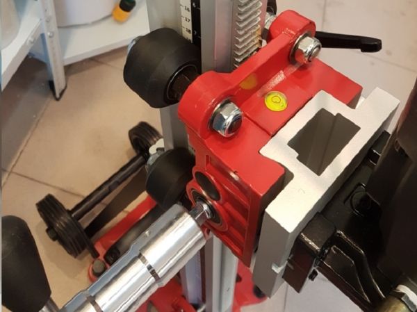 Установка алмазного бурения Diamaster Pro D-26/3EBM с наклоном - фото