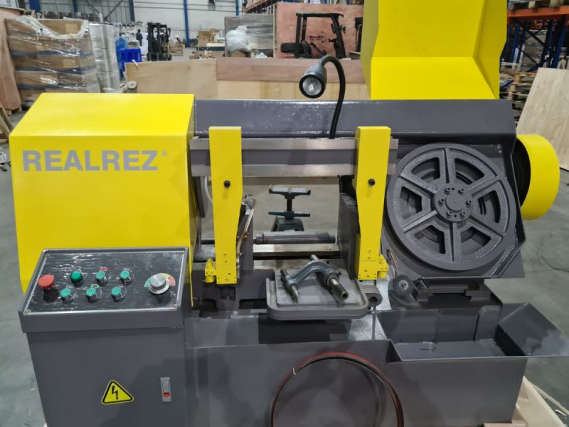 Станок ленточный полуавтоматический REALREZ GB4038 - фото