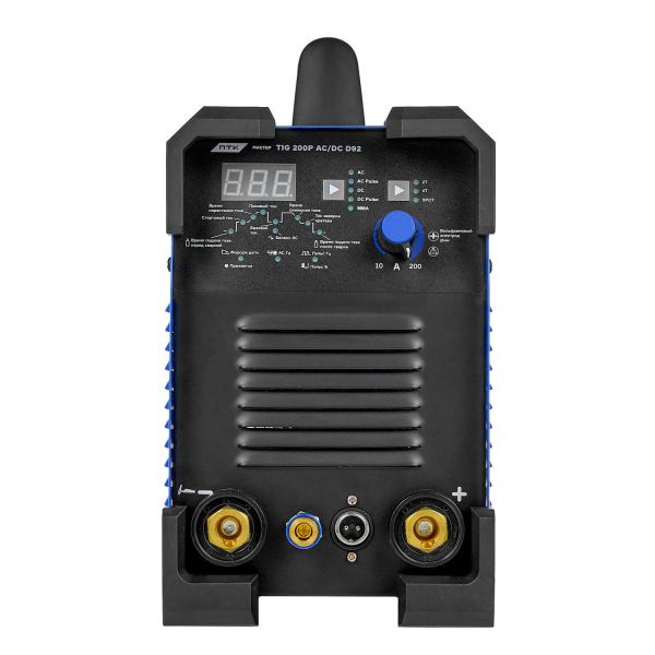 Аппарат аргонодуговой сварки ПТК Мастер TIG 200 P AC/DC D92 - фото