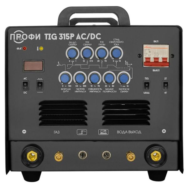Аппарат аргонодуговой сварки ПРОФИ TIG 315 P AC/DC - фото