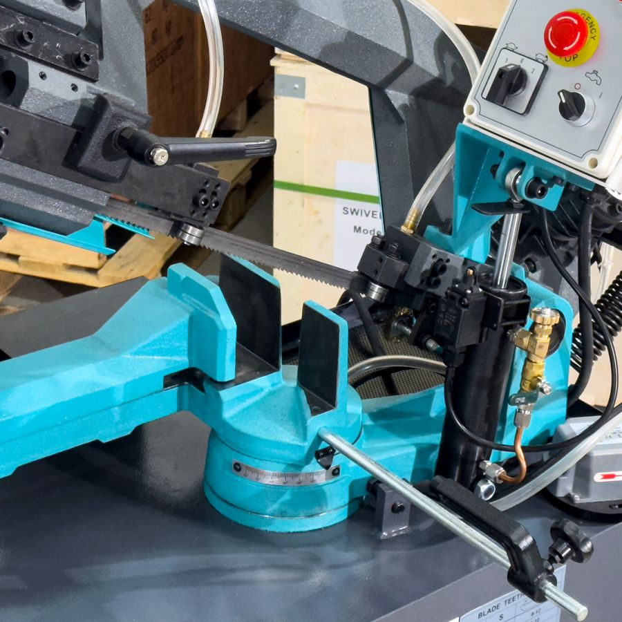 Ленточная пила по металлу AURA LM-170G/380 - фото