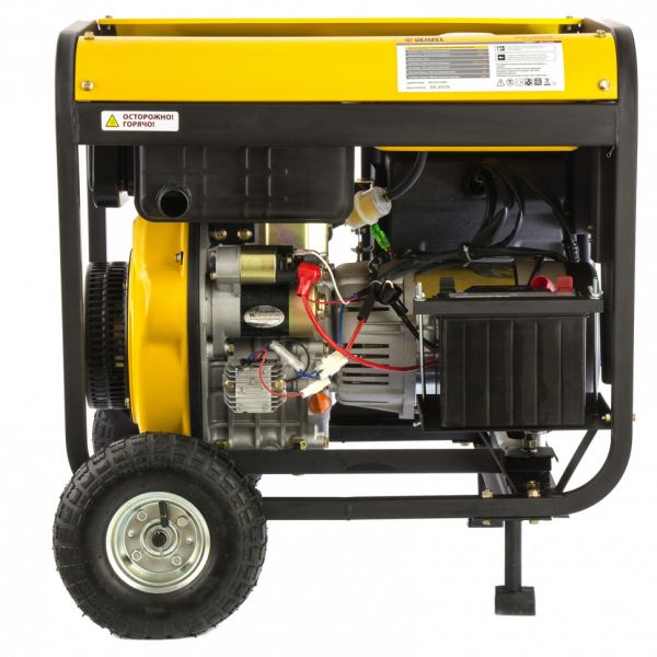 Генератор дизельный DENZEL DD6300Е - фото