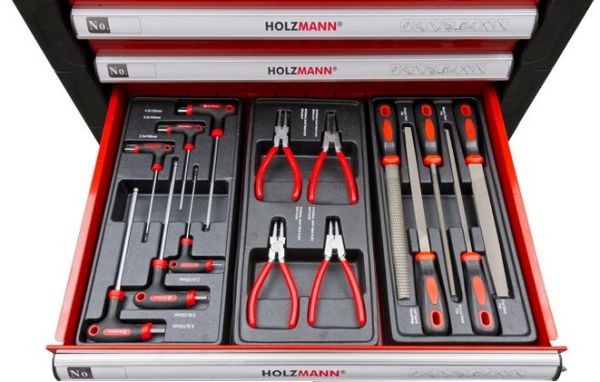 Тележка с инструментами из хромованадиевой стали Holzmann WW790W - фото