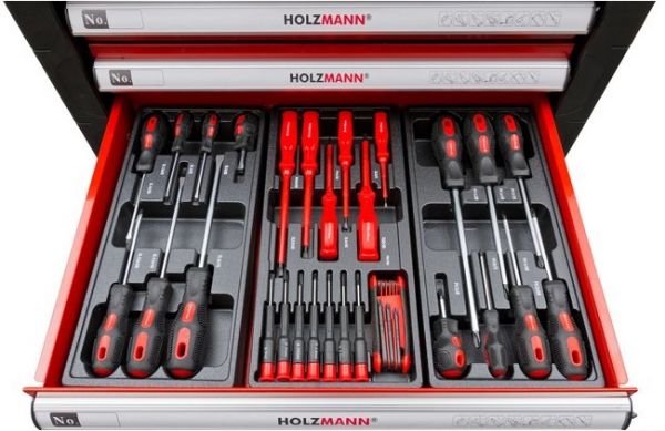 Тележка с инструментами из хромованадиевой стали Holzmann WW790W - фото