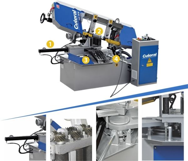 Станок ленточный автоматический PAR 280 M CUTERAL - фото