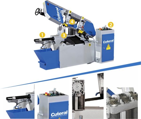 Станок ленточный автоматический PAR 280 CUTERAL - фото