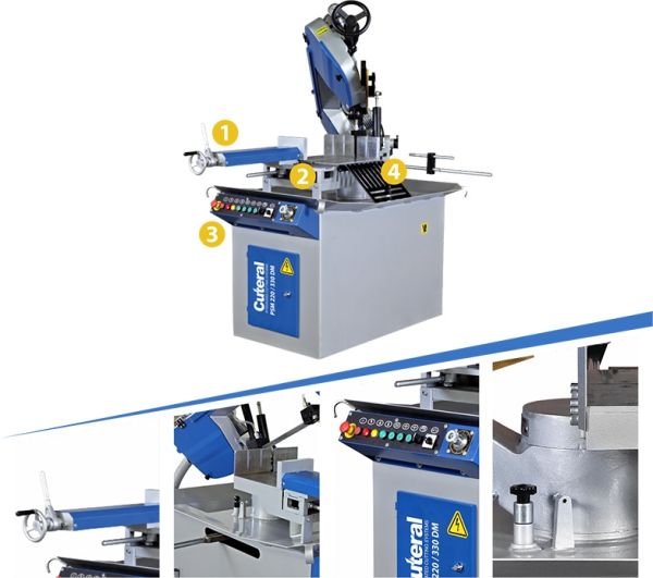 Станок ленточный PSM 220/330 DM CUTERAL - фото