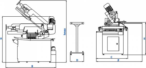 Станок ленточный PSM 220/330 DM CUTERAL - фото