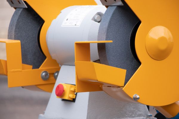 Двухдисковый шлифовальный станок с пылесосом VISPROM BKL-3000 - фото