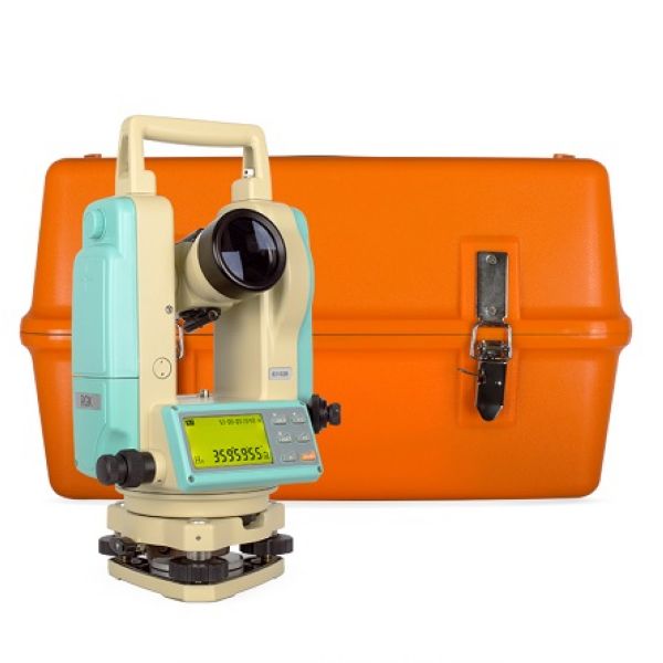 Электронный теодолит RGK T-20 (оптический отвес) + поверка + штатив RGK - фото