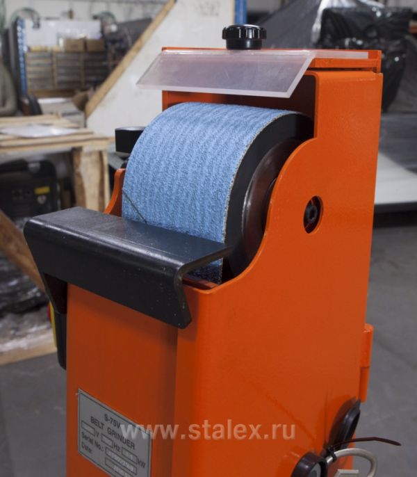 Станок ленточно-шлифовальный вертикальный Stalex S-75V - фото