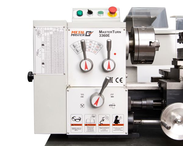 Токарно-винторезный станок Metal MasterTurn 3360E - фото