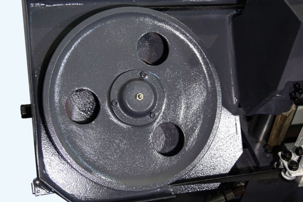 Двухколонный полуавтоматический ленточнопильный станок Metal Master MGH-300 - фото