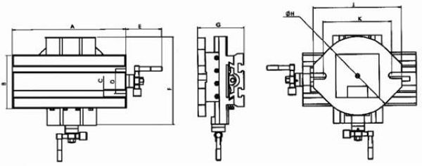 Стол 2-х координатный PROMA KRS-425 - фото