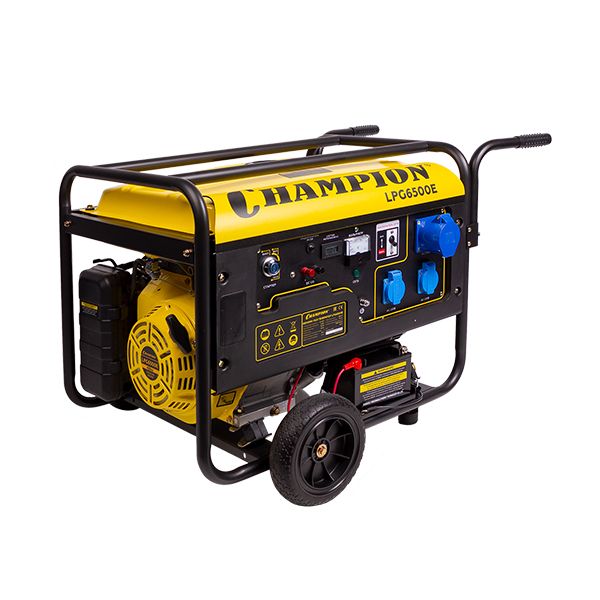 Генератор газ/бензин Champion LPG 6500 Е - фото