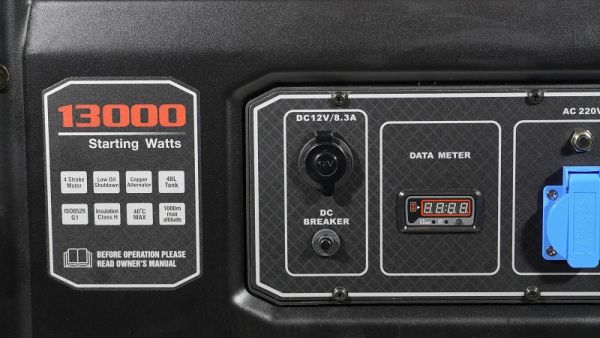 Электрогенератор бензиновый Loncin LC13000S - фото