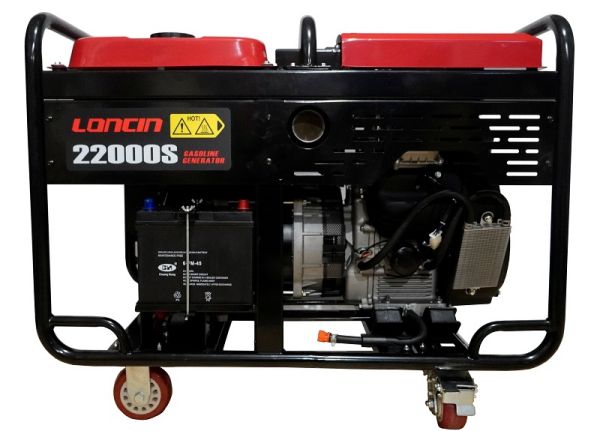 Электрогенератор бензиновый Loncin LC22000S - фото