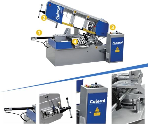 Станок ленточный полуавтоматический PSM 350 M CUTERAL - фото