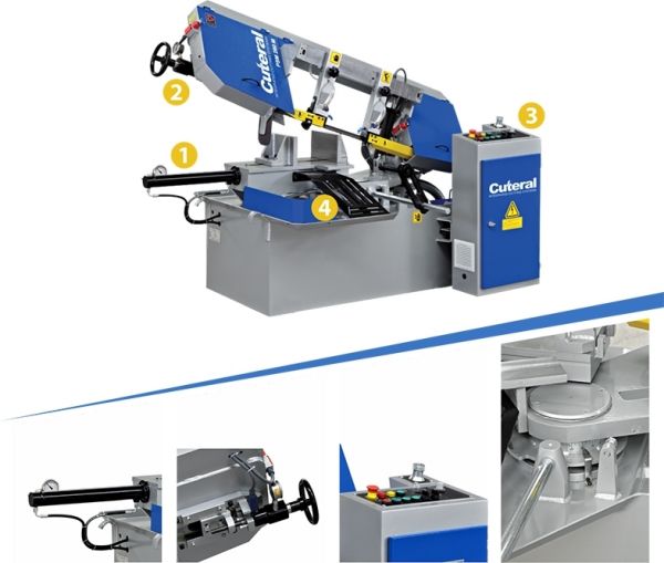 Станок ленточный полуавтоматический PSM 280 M CUTERAL - фото