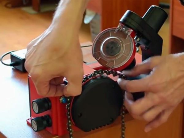 Заточной станок ZS-325 для цепных пил - фото