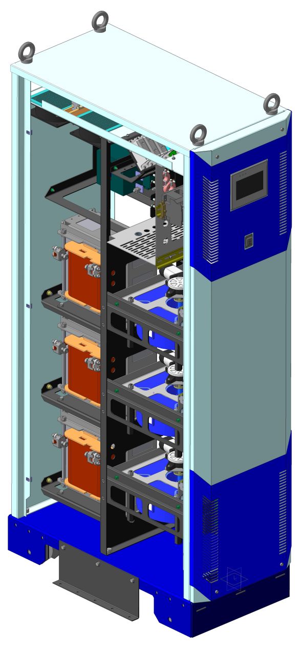Стабилизатор электромеханический трехфазный Сатурн СНЭ-Т-15-М - фото
