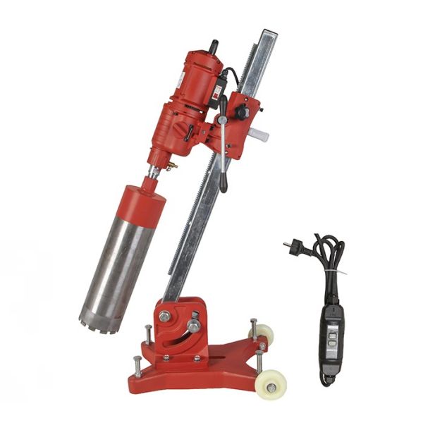 Установка алмазного бурения VOLL V-Drill 305N с наклонной стойкой - фото