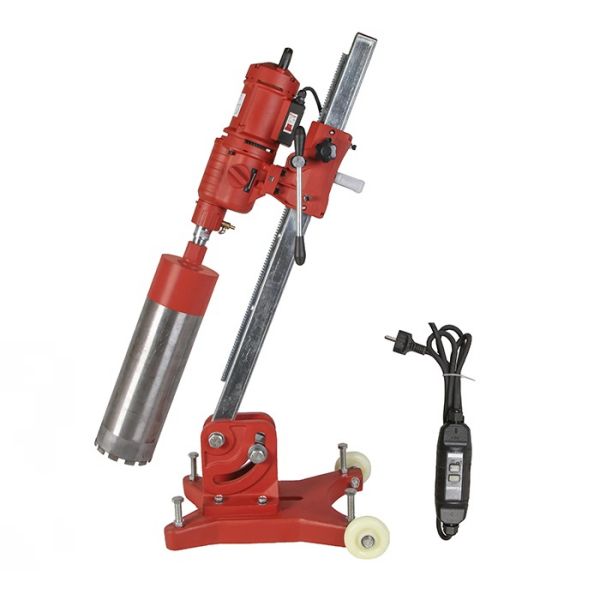 Установка алмазного бурения VOLL V-Drill 355N с наклонной стойкой - фото