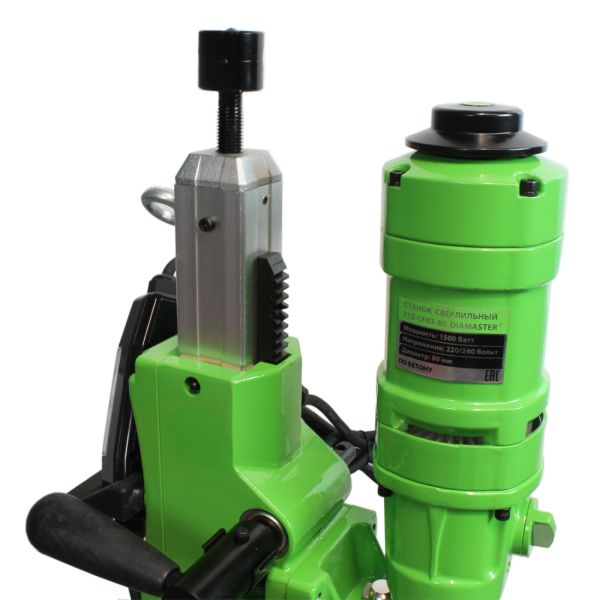 Установка алмазного бурения Diamaster CF03-80 + станина D-200N - фото