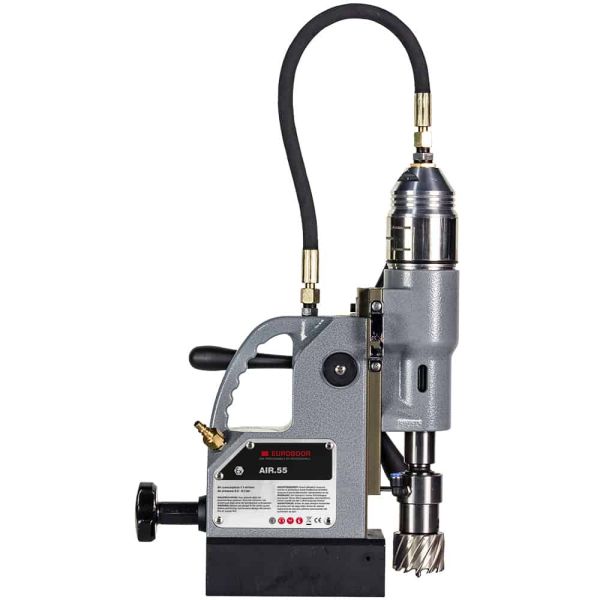 Пневматический сверлильный станок на магнитной плите EUROBOOR AIR.55 - фото